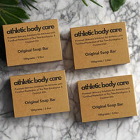 Athletic Body Care Soap Bar 4 Pack