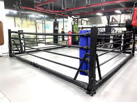 Fuji Fold-Away Boxing Ring all set up